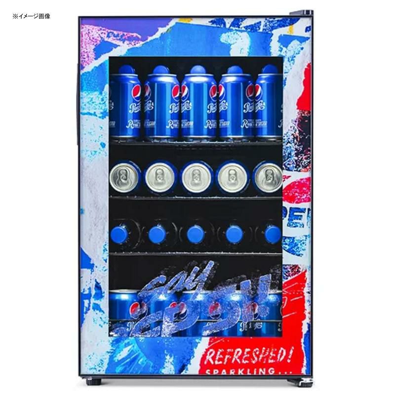 ペプシ冷蔵庫最大90缶ガラスドアPepsi90CanRewindFreestanding2.2cu.ft.BeverageFridgePEPS1000家電