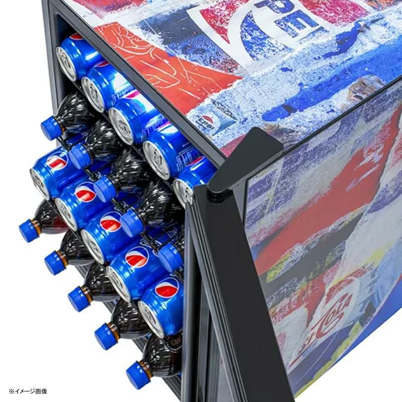 ペプシ冷蔵庫最大90缶ガラスドアPepsi90CanRewindFreestanding2.2cu.ft.BeverageFridgePEPS1000家電