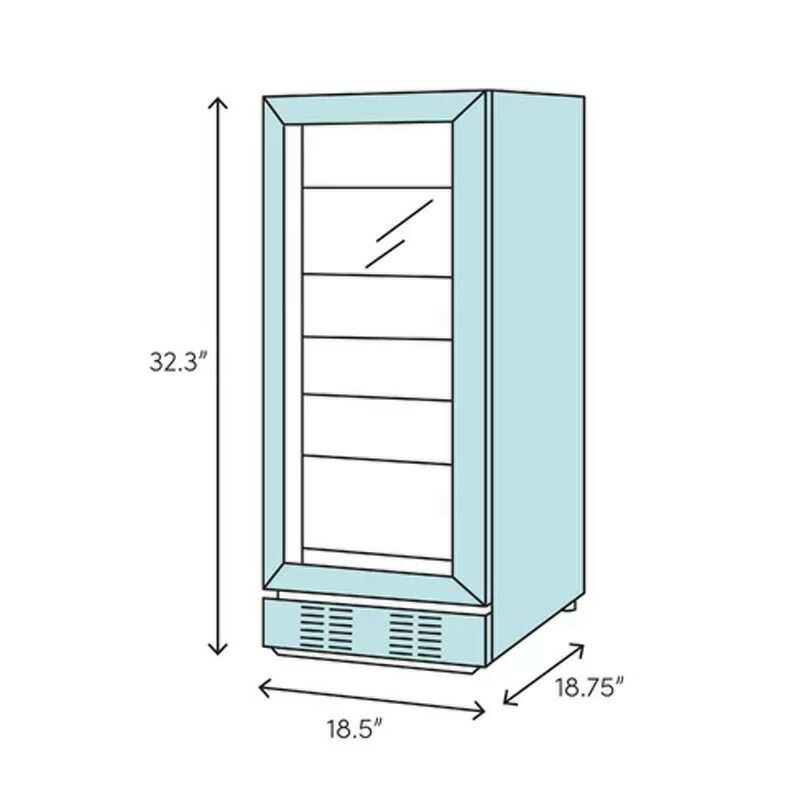 ペプシ 冷蔵庫 最大90缶 ガラスドア Pepsi 90 Can Rewind Freestanding 2.2 cu. ft. Beverage  Fridge PEPS1000 家電 | アルファエスパス