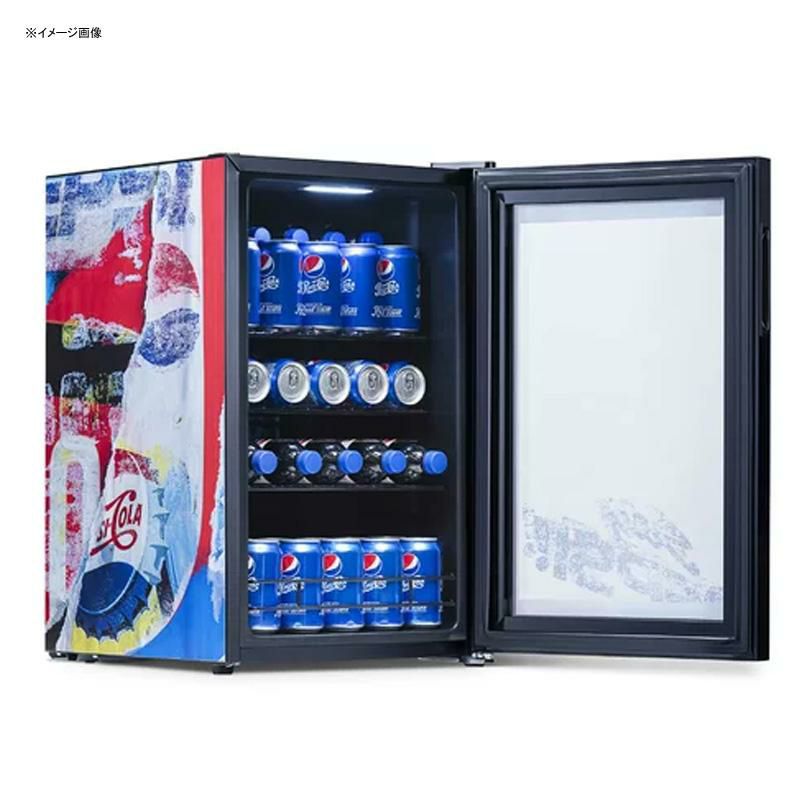 ペプシ冷蔵庫最大90缶ガラスドアPepsi90CanRewindFreestanding2.2cu.ft.BeverageFridgePEPS1000家電