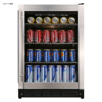 冷蔵庫144Lガラスドアステンレス最大154缶MagicChefBeverage23.4in.154(12oz.)CanBeverageCooler,StainlessSteelHMBC58ST家電