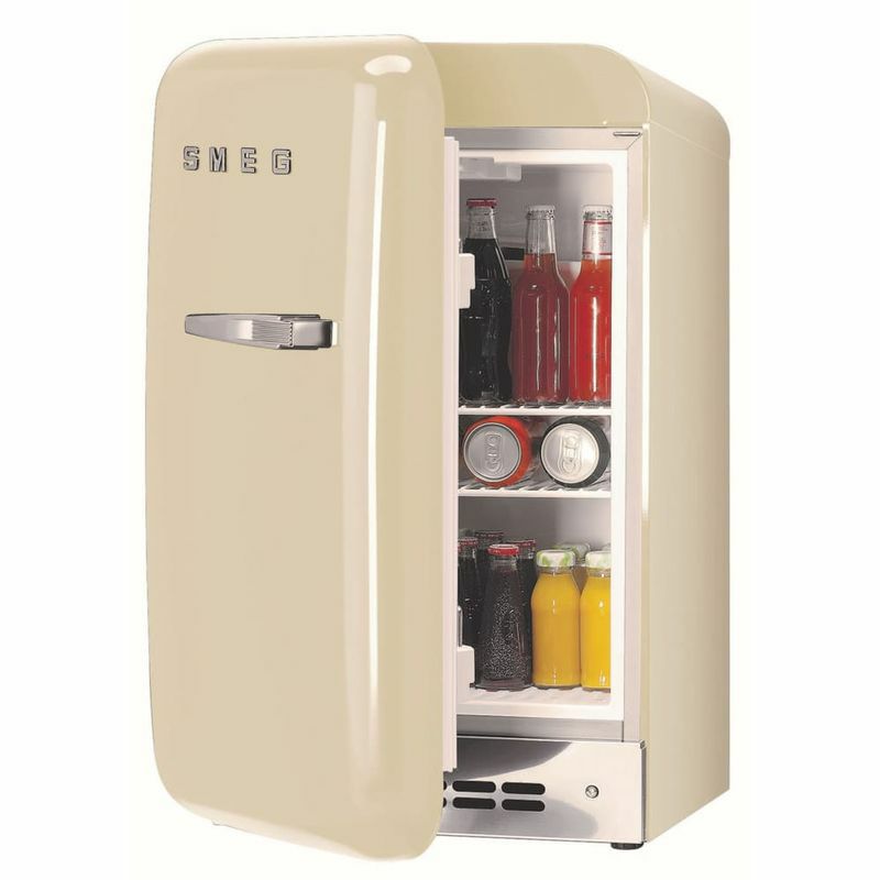 冷蔵庫コンパクトミニスメッグレトロアンティークビンテージSmeg50'sRetroDesign1.5cu.ft.CompactRefrigeratorFAB5U家電