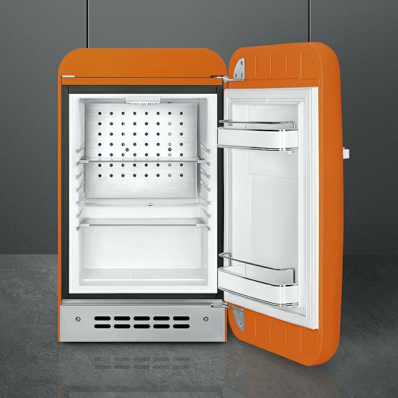 冷蔵庫コンパクトミニスメッグレトロアンティークビンテージSmeg50'sRetroDesign1.5cu.ft.CompactRefrigeratorFAB5U家電