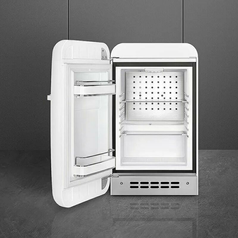 冷蔵庫コンパクトミニスメッグレトロアンティークビンテージSmeg50'sRetroDesign1.5cu.ft.CompactRefrigeratorFAB5U家電