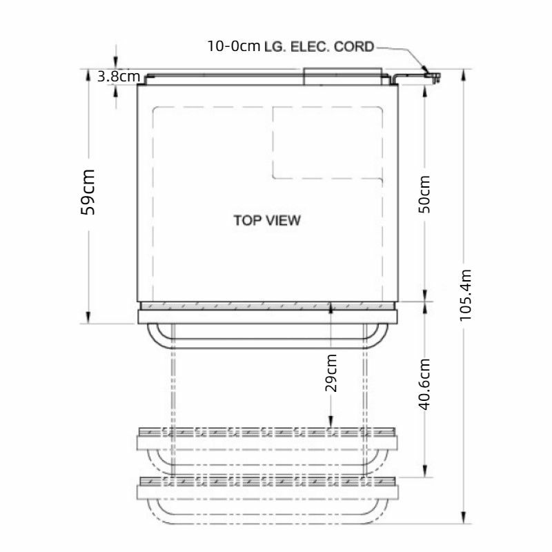 冷蔵庫引き出し式3段ビルトインステンレス24InchTripleDrawerRefrigeratorwithFanCooledCompressor,AdjustableThermostat,AllStainlessSteelFinishandCommerciallyApproved:TowelBarHandlesSP6DSSTB7家電【代引不可】