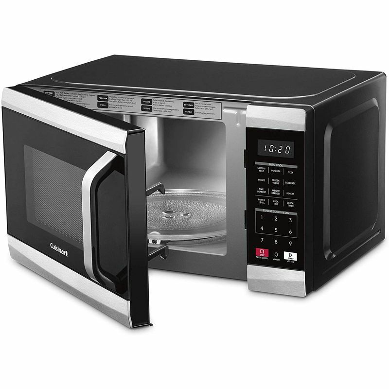 電子レンジステンレスクイジナートおしゃれCuisinartCMW-70StainlessSteelMicrowaveOven家電