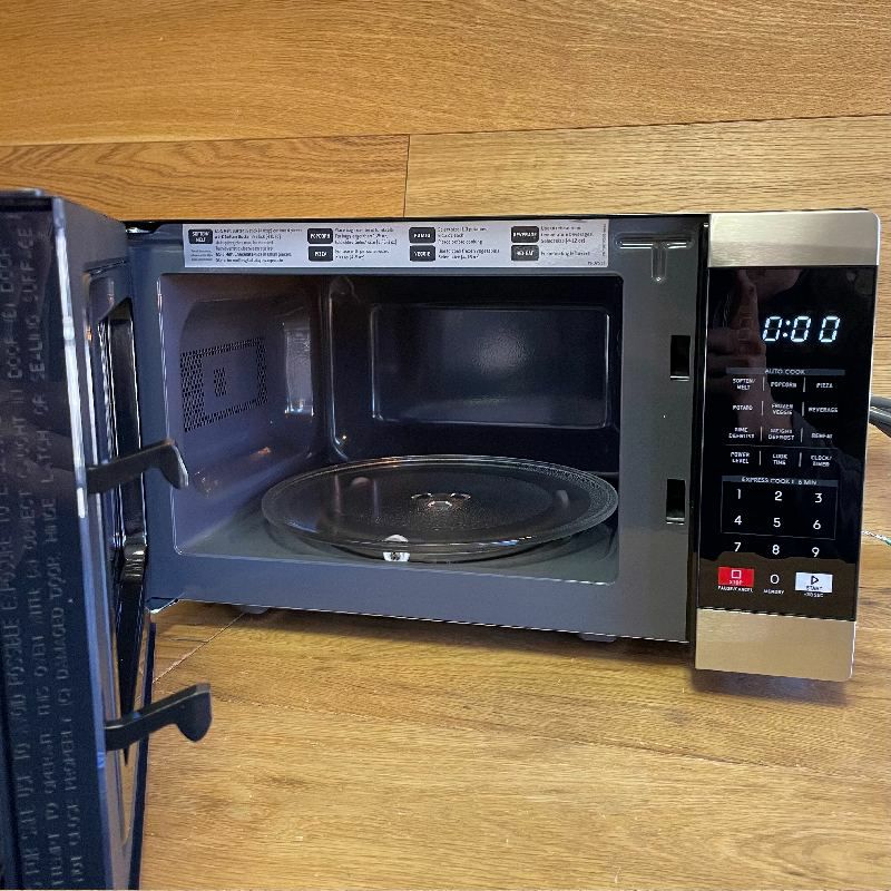 電子レンジステンレスクイジナートおしゃれCuisinartCMW-70StainlessSteelMicrowaveOven家電