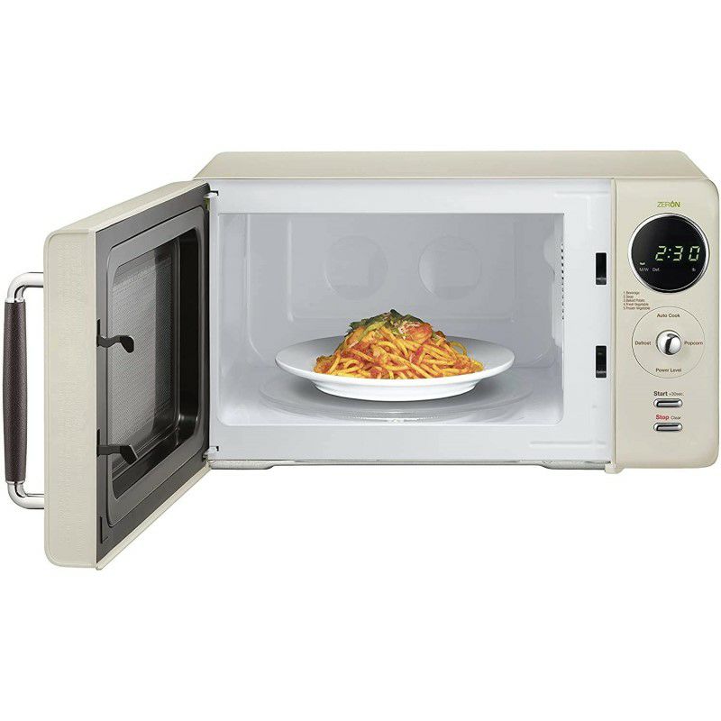 電子レンジオートメニュー9種レトロCOMFEE'AM720C2RA-GRetroStyleCountertopMicrowaveOvenwith9AutoMenusPosition-MemoryTurntable,EcoMode,andSoundOn/Off0.7Cu.Ft家電