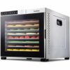 食品乾燥機ディハイドレーターステンレス10段トレー最大24時間タイマードライフルーツジャーキーMagicMillCommercialproXlStainlessSteel10TrayFoodandJerkyDehydratorwithdigitalTimer家電