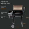 ペレット用グリル電気スモーカー燻製機温度調節バーベキューローストベイクZGrillsZPG-450AWoodPelletGrill&Smoker,6in1BBQGrillAutoTemperatureControl,450sqinchCookingArea,Bronze&BlackCoverIncluded家電