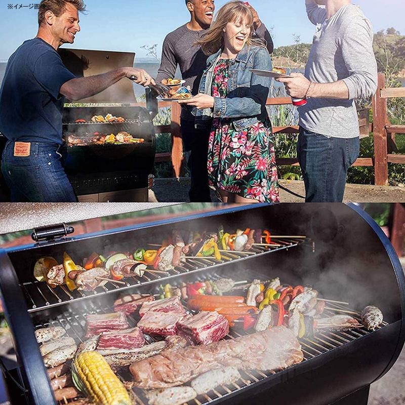 ペレット用グリル電気スモーカー燻製機温度調節バーベキューローストベイクZGrillsZPG-450AWoodPelletGrill&Smoker,6in1BBQGrillAutoTemperatureControl,450sqinchCookingArea,Bronze&BlackCoverIncluded家電