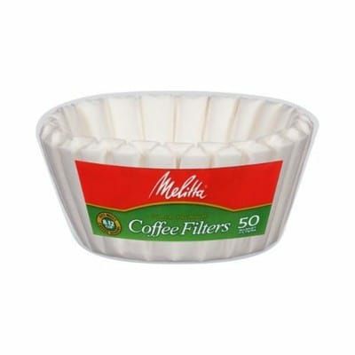 メリタ 8～12カップ 各種コーヒーメーカー用 ペーパーフィルター 600枚 クイジナート ブラック＆デッカー ハミルトンビーチ ミスターコーヒー クラプス ウエストベンド サンビーム Melitta Basket Coffee Filters, W