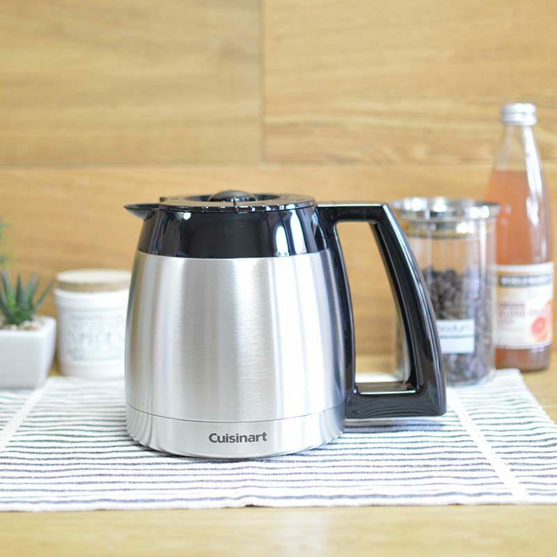 クイジナートコーヒーメーカー用パーツ部品ステンレスカラフェDCC-650PCJに適合CuisinartThermalCarafefor10-CupCoffeemakersDGB-600CRF