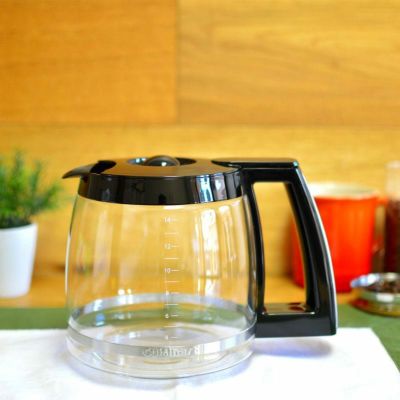 クイジナート コーヒーメーカー用 パーツ 部品 ガラスカラフェ CBC-5200PCJに適合 Cuisinart DCC-2200RC 14-Cup Replacement Glass Carafe
