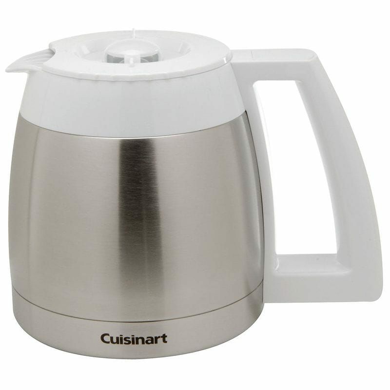 クイジナートコーヒーメーカー用パーツ部品ステンレスカラフェDCC-650PCJに適合CuisinartThermalCarafefor10-CupCoffeemakersDGB-600CRF