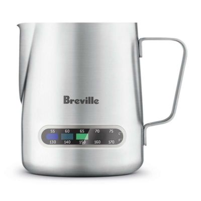 温度計付 ミルクジャグ ステンレス エスプレッソ ミルク フォーム フォームド スチーム 泡だて カプチーノ ブレビル Breville the Temp Control Milk Jug BES003XL