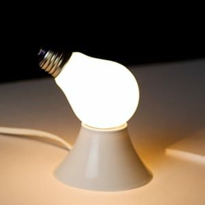 100%Lamp/Lampランプ電球による電球？デザイン電球