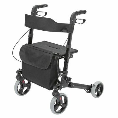 ヘルススマート 折りたたみ式 歩行器 ブラック HealthSmart Folding Gateway Rollator Walker Black