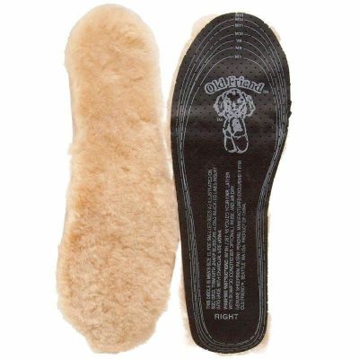 オールドフレンド シープスキン インソール 羊毛 中敷き 靴底 Old Friend Sheepskin Charcoal Foam Innersole