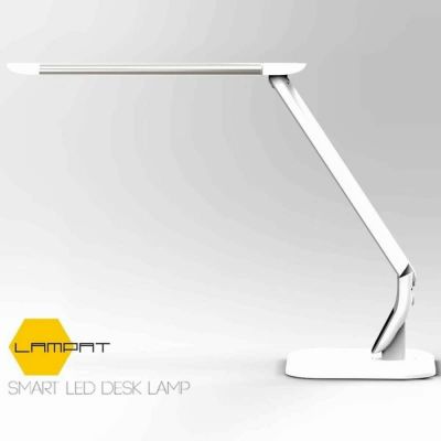 LED デスクランプ 目に優しい LEDランプ<br> LED Desk Lamp, LAMPAT LED Desk Lamp w/ Natural Light & Eye-protection 家電