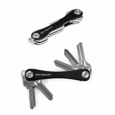 キーホルダー キーケース 2～8本 KeySmart Extended Key Holder (2-8 Keys, Black)