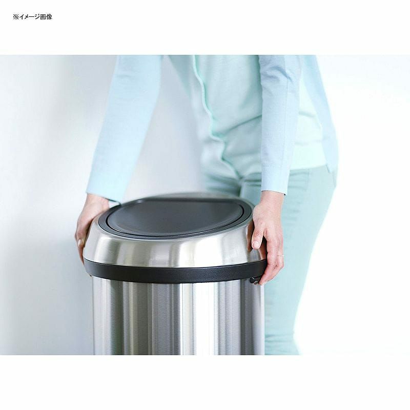 ブラバンシアゴミ箱60LステンレスBrabantiaTouchTrashCan16gallon/60liter-MatteSteelFingerprint-Proof,484506