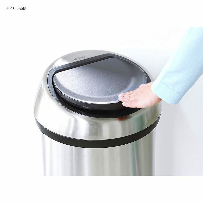 ブラバンシアゴミ箱60LステンレスBrabantiaTouchTrashCan16gallon/60liter-MatteSteelFingerprint-Proof,484506