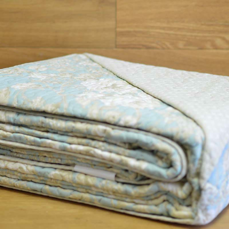 ローラアシュレイリバーシブルキルト枕カバーセットLauraAshleyBromptonSereneReversibleQuiltSet,206334