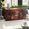 トランクストレージボックス箱アンティークAileenMediumDecorativeHomeStorageTrunk