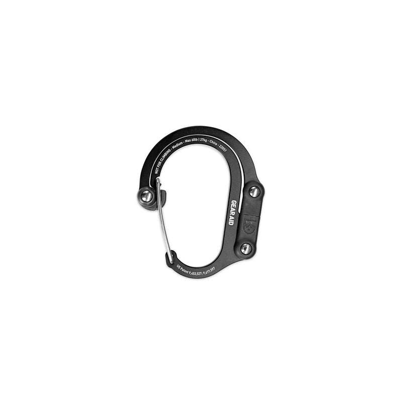 フック付きカラビナヒーロークリップバッグハンガー22kgまでベビーカーにもHEROCLIPHybridGearClipHookRotatingHandbagClipStrollerHookDiaperBags