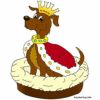 LargeMadeInAmericaDogBedKingCuddlerNestBed.BrownSherpa.OutsideDim.33x23x7