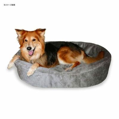 DogBedKingUSASmallPlushFurDogOrthoFoamComfortBed,20-Inchby16-Inchby7-Inch,Gray