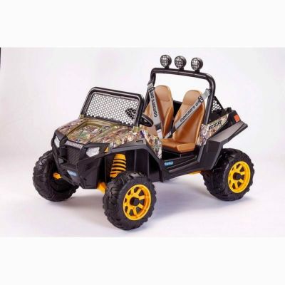 【組立要】ペグペレーゴ 子供用電気自動車 電動カー Peg Perego Polaris RZR 900 CAMO Ride On 家電