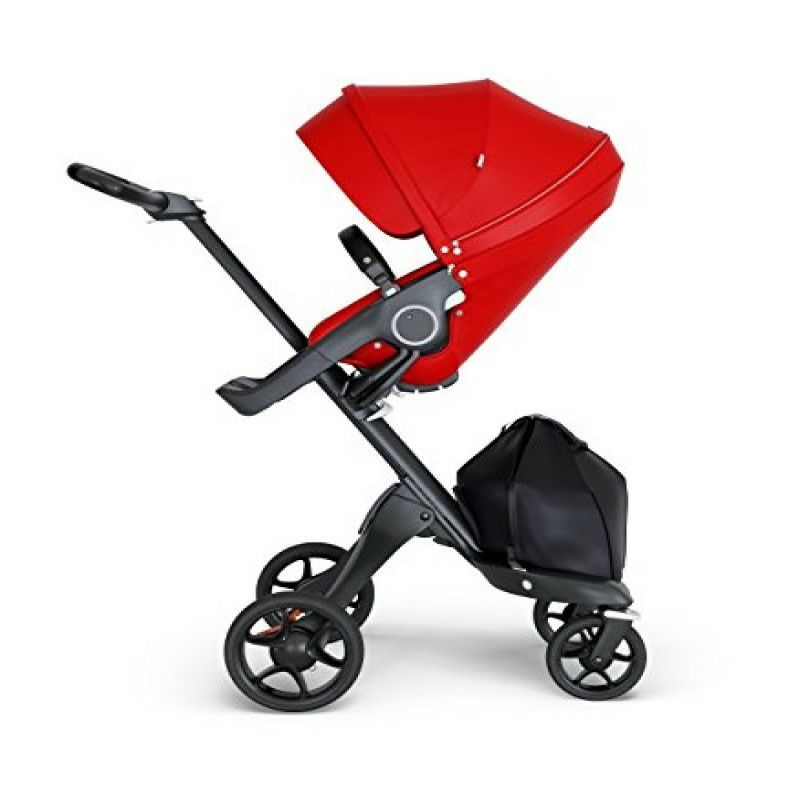 ストッケ エクスプローリー ベビーカー V6 Stokke Xplory V6 Black Chassis Stroller with Black  Leatherette Handle | アルファエスパス