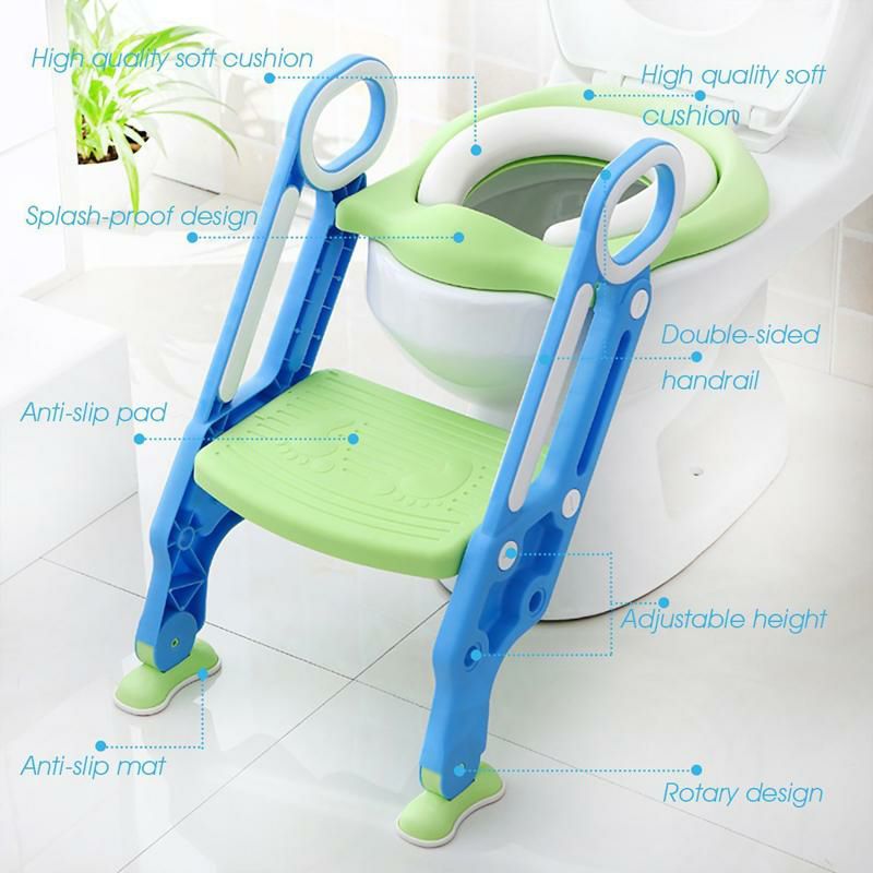 ステップ付補助便座トイレトレーニングトイレシート子供MangohoodPottyTrainingToiletSeatwithStepStoolLadderforBoysandGirlsBabyToddlerKidChildrenToiletTrainingSeatChairwithHandlesPaddedSeatNon-SlipWideStep