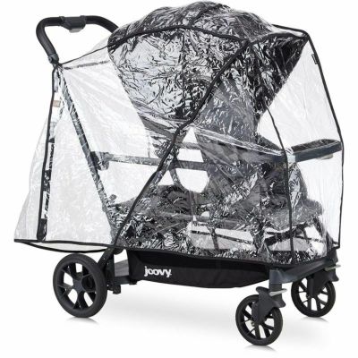 ジュービー カーブス S ベビーカー用 レインカバー JOOVY Caboose S Rain Cover 9110