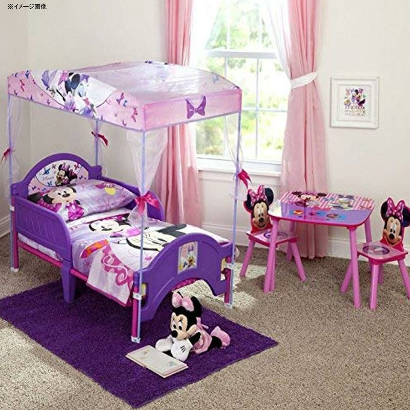子供用テーブルチェアーミニーマウスディズニー椅子幼児DeltaChildrenKidsTableandChairSet(2ChairsIncluded),DisneyMinnieMouse