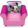 子供用1人用ソファーミニーマウスディズニーチェアー椅子幼児DeltaChildrenDisneyMinnieMouseUpholsteredChair