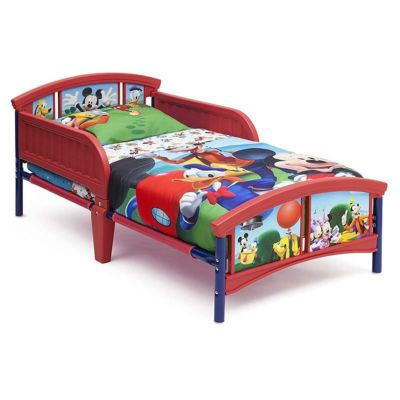 子供用ベッドプラスチック製ミッキーマウスドナルドディズニー幼児DeltaChildrenPlasticToddlerBed,DisneyMickeyMouse