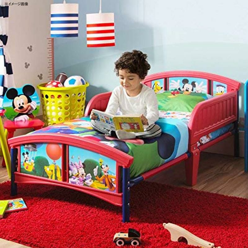 子供用ベッドプラスチック製ミッキーマウスドナルドディズニー幼児DeltaChildrenPlasticToddlerBed,DisneyMickeyMouse