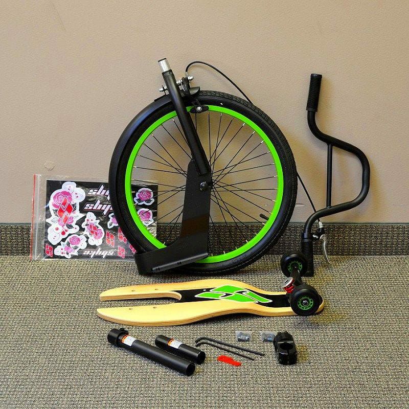 組立要】スクーター スケートボード バイク ハイブリッド Sbyke P-20