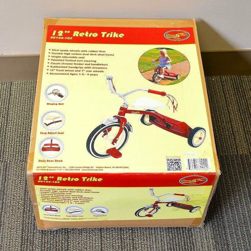 【送料無料】ケトラー30cmレトロ三輪車Kettler12"RetroTricycle8144-182【smtb-k】【kb】