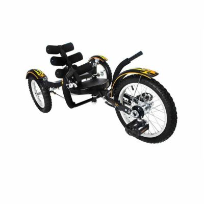 モボ 三輪車 クルーザー バイク 自転車 身長92〜143cmまで 体重80kgまで 【組立要】 Mobo Mobito Ultimate Three-Wheeled Cruiser Bike Black