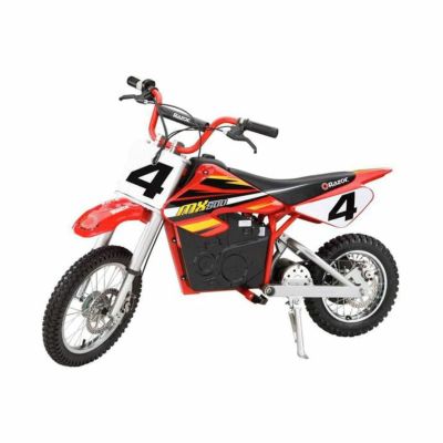 【組立要】レーザー ダートロケット 電動モトクロスバイク 対象年齢14才～ 電動カー Razor MX500 Dirt Rocket Electric Motocross Bike