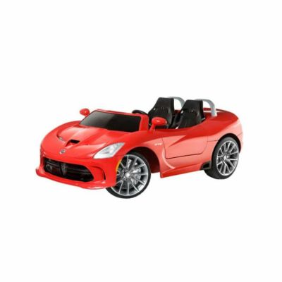 【組立要】キッドトラックス SRTバイパー 電動自動車 12Vバッテリー付 電気自動車 電動カー Kid Trax SRT Viper 16-Volt Battery-Powered Ride-On