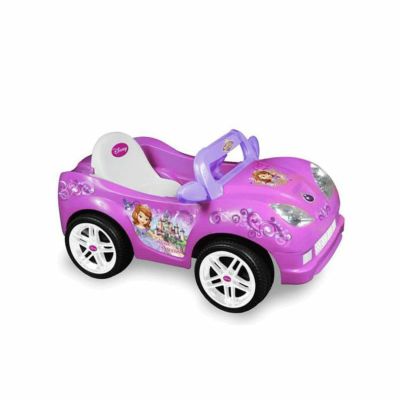 【組立要】ディズニーソフィア ファーストコンバーチブルカー 電動自動車 6Vバッテリー付 電気自動車 電動カー Disney Sofia the First Convertible Car 6-Volt Battery-Powered Ride-On