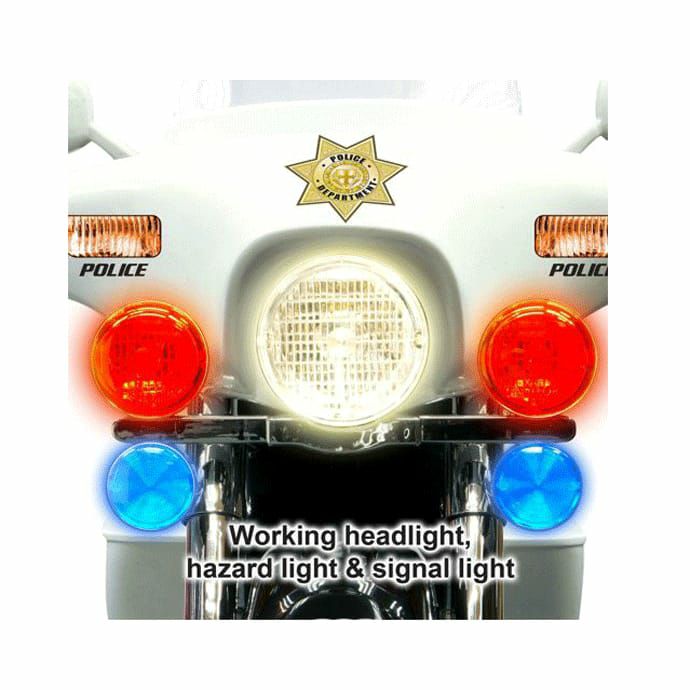 【送料無料】キッズモーターズ警察のオートバイ12Vバッテリー付対象年齢5～9才KidMotorzPoliceMotorcycle12-VoltBattery-PoweredRide-On【smtb-k】【kb】【RCP】【バレンタイン】【景品】