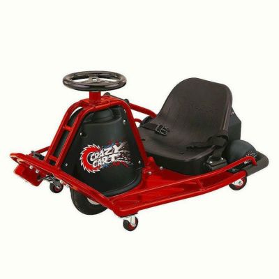 【組立要】レーザー クレイジーカート 12Vバッテリー2個付 9才～ 電動カー Razor Crazy Cart