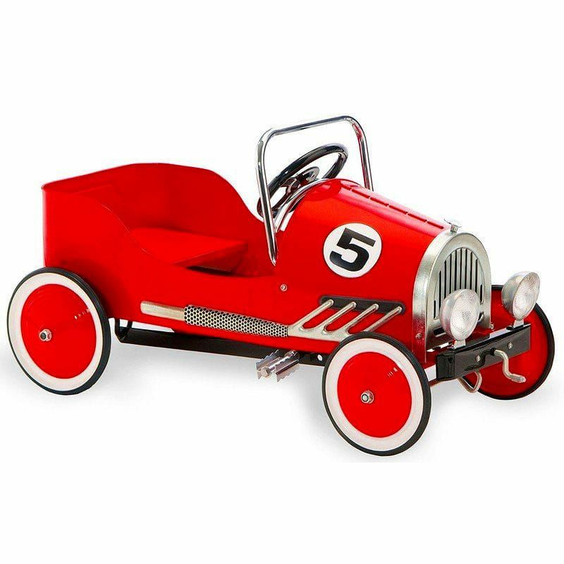 【送料無料】【代引不可】【組立要】モルガン&middot;サイクルレトロスタイルのペダルカー・赤MorganCycleRetroStylePedalCar・Red【smtb-k】【kb】【RCP】