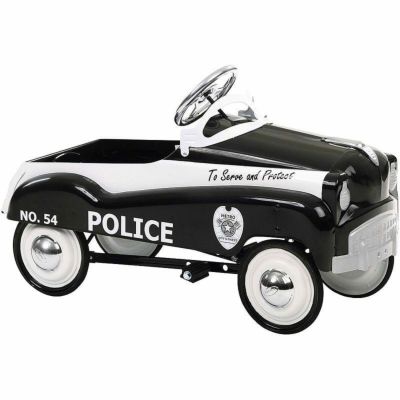 組立要】乗用玩具 ヴィンテージ レトロ アンティーク 子供用 ポリス 警察 ペダルカー 3才～ InStep Police Pedal Car  カリフォルニア 西海岸 | アルファエスパス